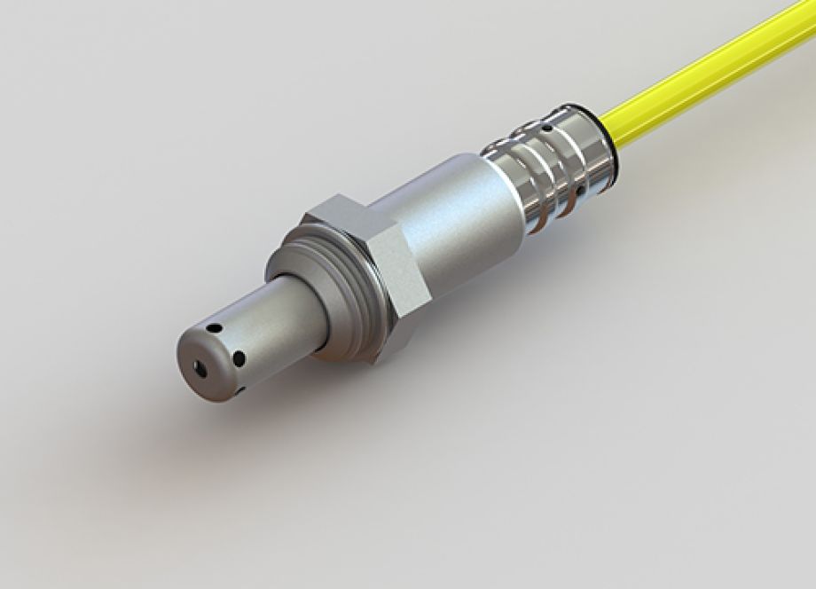 Lambda sensor made for biomass combustion